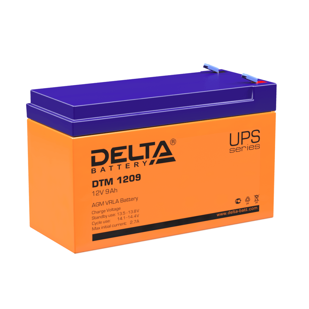 Аккумуляторная батарея DELTA BATTERY DTМ 1209